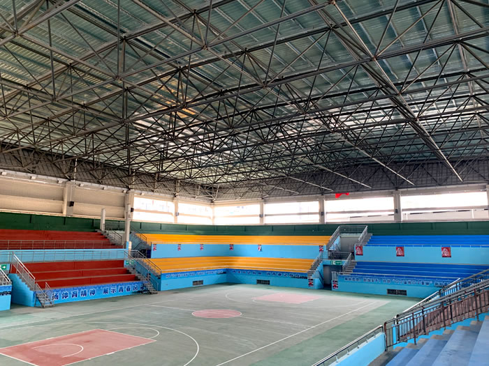 临沧富川体育馆网架