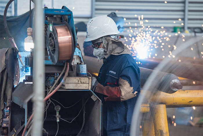 临沧网架焊接车间